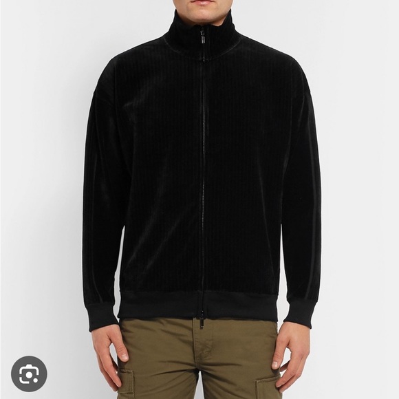 Remi Relief Velour Zip up Jacket - Picture 1 of 6
